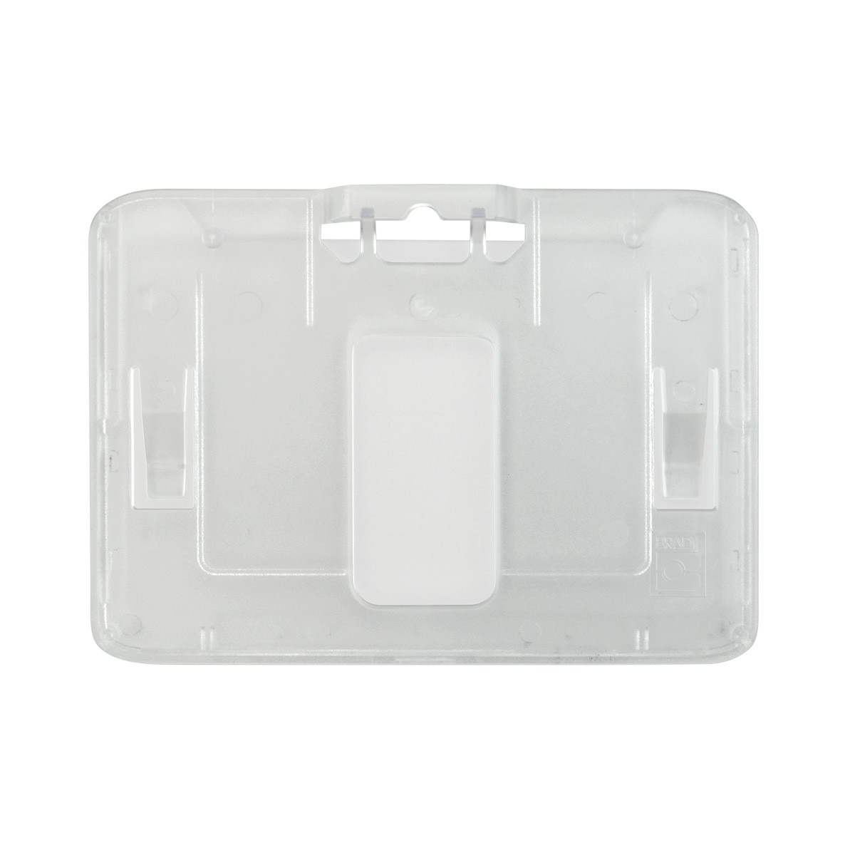 brady 1840-6650 badge holder back